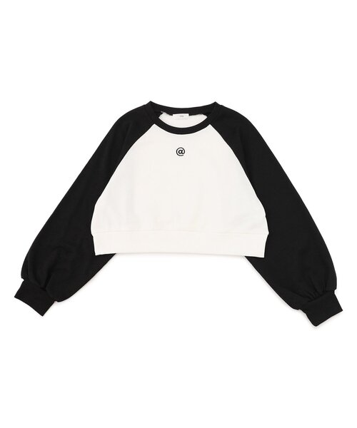 algy（アルジー）の「ラグラントレーナー（スウェット・キッズ・エンジ/オフホワイト/ネイビー・MEDIUM/SMALL/X-SMALL/XX-SMALL）」の13枚目の写真