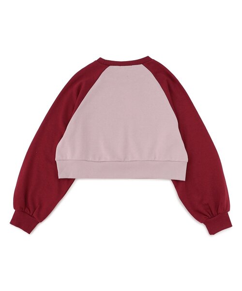 algy（アルジー）の「ラグラントレーナー（スウェット・キッズ・エンジ/オフホワイト/ネイビー・MEDIUM/SMALL/X-SMALL/XX-SMALL）」の14枚目の写真