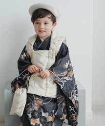 utatane ウタタネ 七五三 3歳 男の子 utatane｜utatane 七五三 着物 3歳 男の子 被布セット ベージュ