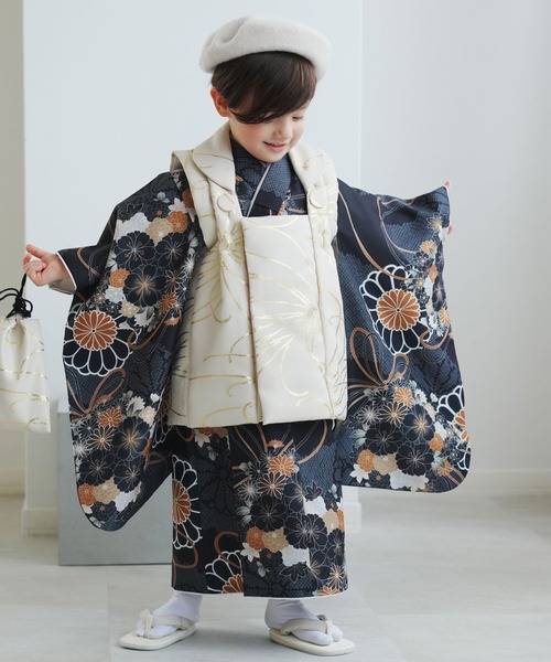 utatane ひよこ商店 被服セット 七五三 男の子用 utatane｜ひよこ商店 七五三 着物 3歳 男の子 被布セット