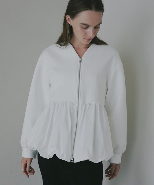 ジャケット・アウター MANOF DOUBLE KNIT BALLOON BLOUSON MANOF（マノフ）の「DOUBLE KNIT BALOON BLOUSON（ブルゾン）」 - WEAR