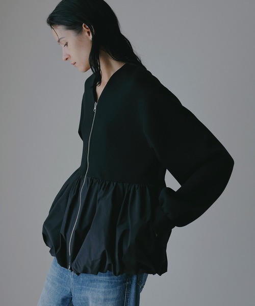 セール】DOUBLE KNIT BALOON BLOUSON（ブルゾン）｜MANOF（マノフ）の