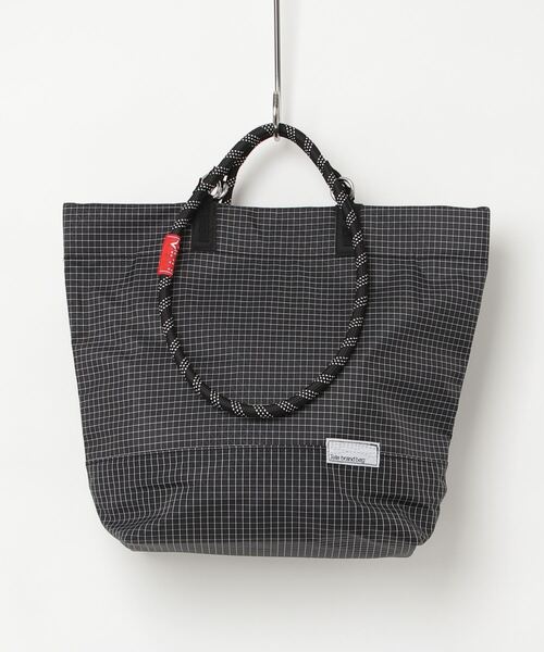 gossip!ロサンゼルス(ゴシップロサンゼルス)の「Y2Kチェック柄大容量トートバッグ/ショルダーバッグ(A4収納可/2WAY)(ショルダーバッグ・レディース・ブラウン/ブラック/グレー・FREE)」の5枚目の写真