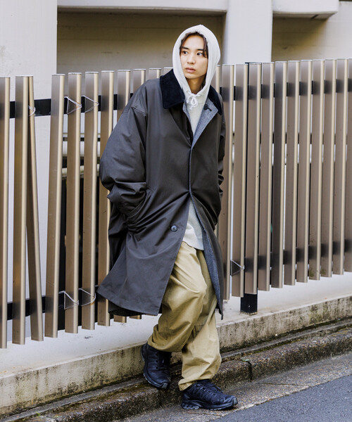 限定展開 ビッグシルエット コーデュロイカラー リバーシブル ステン