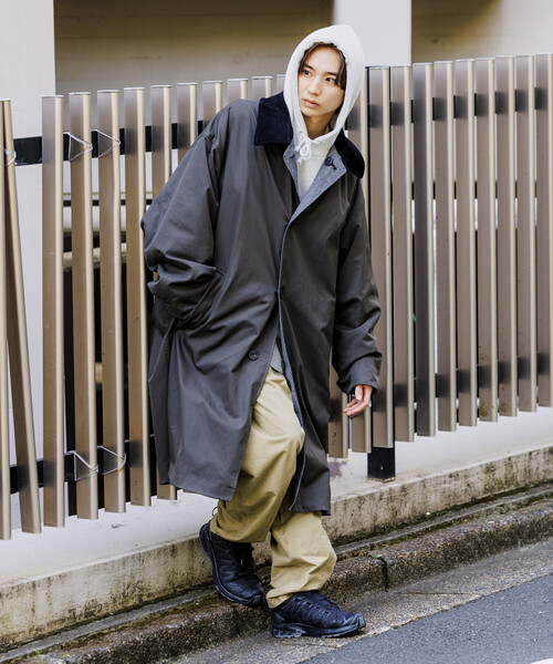 限定展開 ビッグシルエット コーデュロイカラー リバーシブル ステン