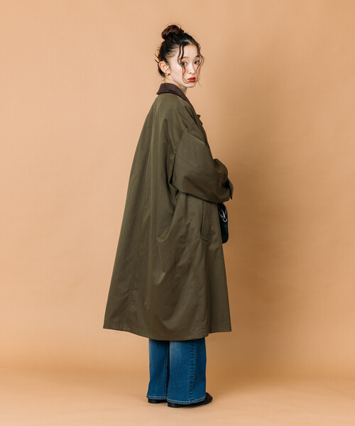 限定展開 ビッグシルエット コーデュロイカラー リバーシブル ステン