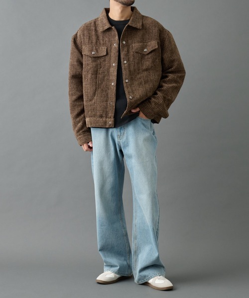 COLONY 2139（コロニートゥーワンスリーナイン）の「モールツイードCPOジャケット（その他アウター・メンズ・ブラック/ブラウン・MEDIUM/LARGE）」の7枚目の写真