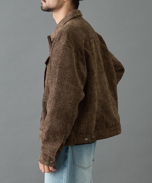 COLONY 2139（コロニートゥーワンスリーナイン）の「モールツイードCPOジャケット（その他アウター・メンズ・ブラック/ブラウン・MEDIUM/LARGE）」の4枚目の写真