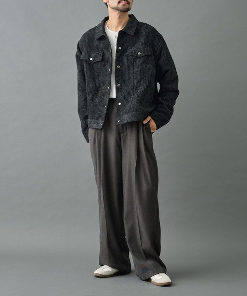 COLONY 2139（コロニートゥーワンスリーナイン）の「モールツイードCPOジャケット（その他アウター・メンズ・ブラック/ブラウン・MEDIUM/LARGE）」の17枚目の写真