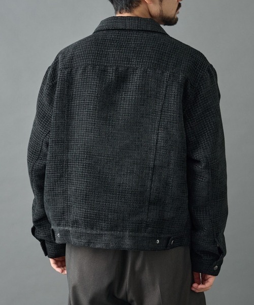 COLONY 2139（コロニートゥーワンスリーナイン）の「モールツイードCPOジャケット（その他アウター・メンズ・ブラック/ブラウン・MEDIUM/LARGE）」の15枚目の写真