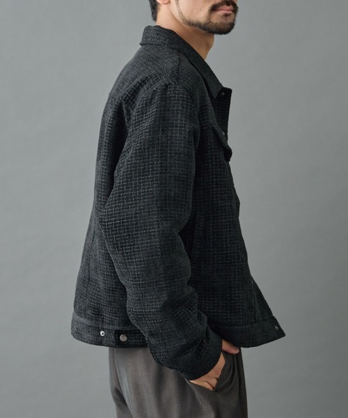 COLONY 2139（コロニートゥーワンスリーナイン）の「モールツイードCPOジャケット（その他アウター・メンズ・ブラック/ブラウン・MEDIUM/LARGE）」の16枚目の写真