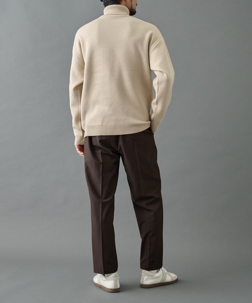 COLONY 2139(コロニートゥーワンスリーナイン)の「リサイクルポリタートルネックニット(ニット/セーター・メンズ・グレー/チャコールグレー/アイボリー/ブラック・MEDIUM/LARGE)」の21枚目の写真