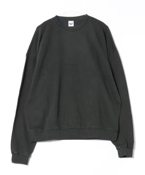 SUNNYDAY SUNDAY(サニーデーサンデー)の「SUNNYDAY SUNDAY ピグメントトレーナー(スウェット・レディース・スミクロ・M/L/XL)」の3枚目の写真