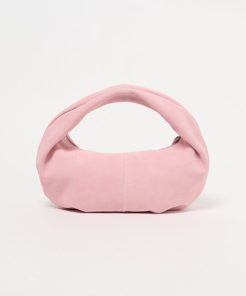 BEAUTY&YOUTH UNITED ARROWS（ビューティーアンドユースユナイテッドアローズ）の「ムーン タック ミニ ワンショルダーバッグ（ショルダーバッグ・レディース・ブラック/ライトピンク・FREE）」の3枚目の写真