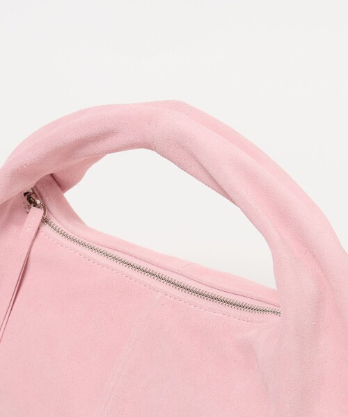 BEAUTY&YOUTH UNITED ARROWS（ビューティーアンドユースユナイテッドアローズ）の「ムーン タック ミニ ワンショルダーバッグ（ショルダーバッグ・レディース・ブラック/ライトピンク・FREE）」の5枚目の写真