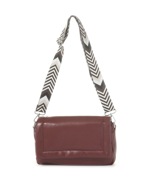 LAKOLE（ラコレ）の「パデットアソート柄ショルダーバッグ / 587752（ショルダーバッグ・レディース・ボルドー/オフホワイト/ブラック・FREE）」の16枚目の写真