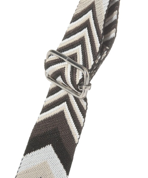 LAKOLE（ラコレ）の「パデットアソート柄ショルダーバッグ / 587752（ショルダーバッグ・レディース・ボルドー/オフホワイト/ブラック・FREE）」の12枚目の写真