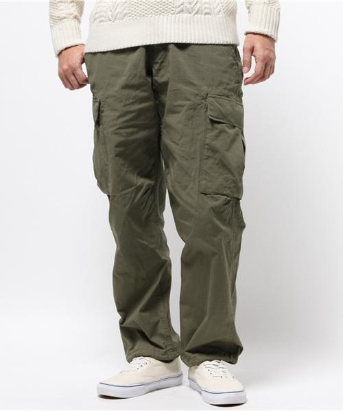 OUTLET(アウトレット)の「【Ciaopanic】リップストップBDUパンツ(その他パンツ・メンズ・オリーブ/ブラック・LARGE/MEDIUM)」の2枚目の写真