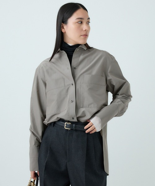 Chaos(カオス)/ ◇金子綾さんYouTube紹介◇ ラウノシャツブラウス