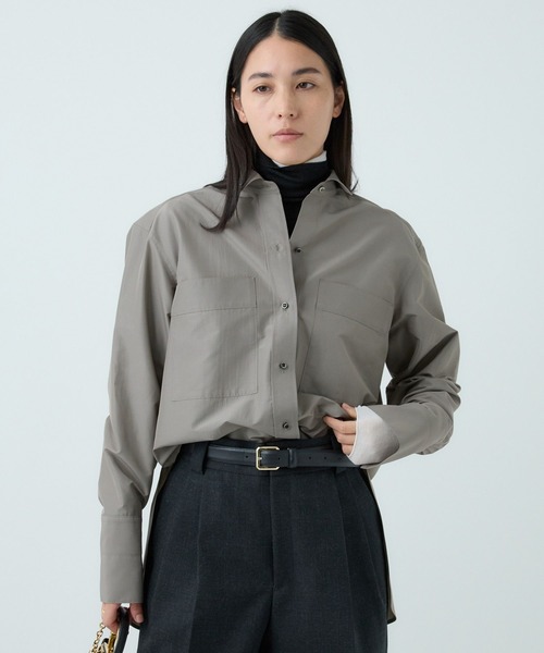 Chaos(カオス)/ ◇金子綾さんYouTube紹介◇ ラウノシャツブラウス