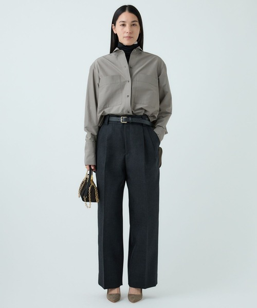 Chaos(カオス)/ ◇金子綾さんYouTube紹介◇ ラウノシャツブラウス