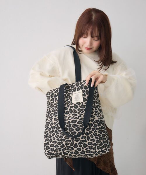 RETRO GIRL(レトロガール)の「ジャガードA4トート(ショルダーバッグ・レディース・その他1/レオパード・ONE SIZE)」の13枚目の写真