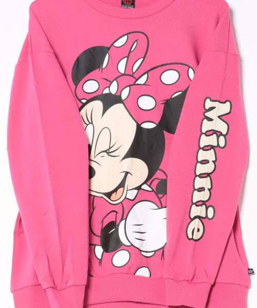 Disney（ディズニー）の「親子お揃い ディズニー BIGフェイストレーナー 0897A（スウェット・レディース・その他26/その他9/ブラック×レッド/その他12/その他13/ホワイト×ブルー・S/M/XL/L）」の13枚目の写真