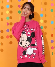 Disney（ディズニー）の「親子お揃い ディズニー BIGフェイストレーナー 0897A（スウェット・レディース）」