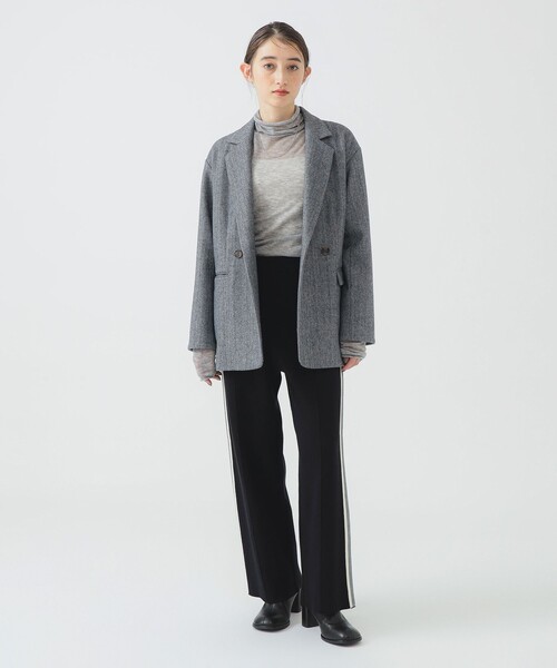 B:MING by BEAMS(ビーミングバイビームス)の「サイドライン ニットパンツ(その他パンツ・レディース・グレー/ブラック・SMALL/MEDIUM)」の19枚目の写真