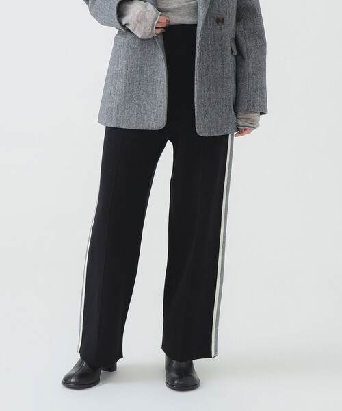 B:MING by BEAMS(ビーミングバイビームス)の「サイドライン ニットパンツ(その他パンツ・レディース・グレー/ブラック・SMALL/MEDIUM)」の20枚目の写真