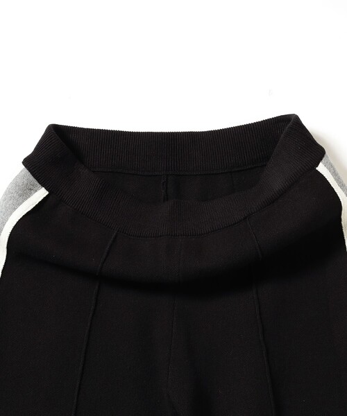B:MING by BEAMS(ビーミングバイビームス)の「サイドライン ニットパンツ(その他パンツ・レディース・グレー/ブラック・SMALL/MEDIUM)」の12枚目の写真