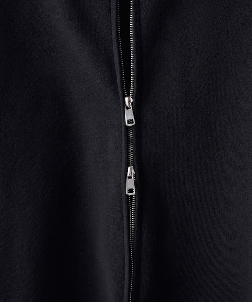 NEOL(ネオル)の「【NEOL】Milan Rib Driver's Knit/ミラノリブドライバーズニット/ジップニット(ニット/セーター・メンズ・ブラック/オフホワイト・M/L/XL)」の19枚目の写真