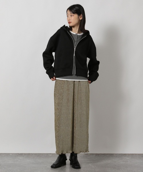 LAKOLE（ラコレ）の「2WAYヘンリーネック長袖 / 602544（Tシャツ/カットソー・レディース・グレー/アイボリー/ライトブルー・FREE）」の15枚目の写真