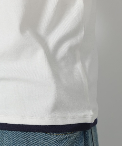 LAKOLE（ラコレ）の「2WAYヘンリーネック長袖 / 602544（Tシャツ/カットソー・レディース・グレー/アイボリー/ライトブルー・FREE）」の11枚目の写真