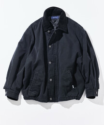 NAUTICA ノーティカ 中綿クラッシュドダックブルゾン L ブラック FREAK'S STORE ブルゾン アウター NAUTICA/ノーティカ W中綿