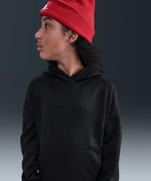 NIKE | ナイキ スポーツウェア マルチ ジュニア Dri-FIT プルオーバー パーカー / Nike Sportswear Multi Big Kids' Dri-FIT Pullover Hoodie HV0653-010 Black(パーカー)