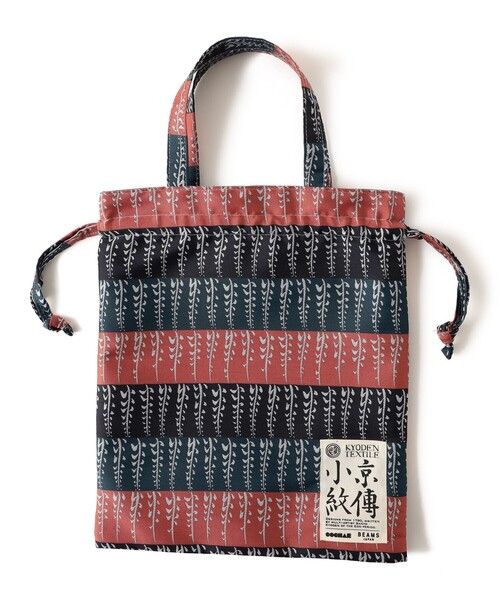 BEAMS JAPAN(ビームス ジャパン)の「【京伝TEXTILE】山東京伝小紋 巾着トート(ハンドバッグ・レディース・ブラウン/その他・ONE SIZE)」の14枚目の写真