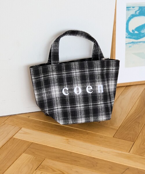 coen(コーエン)の「【一部WEB限定カラー・新素材】coen(コーエン)ロゴ アソートトートバッグ(Sサイズ)(トートバッグ・レディース・オレンジ系その他/ターコイズブルー/ダークブラウン/ベージュ/その他1/その他2/その他3・FREE)」の5枚目の写真