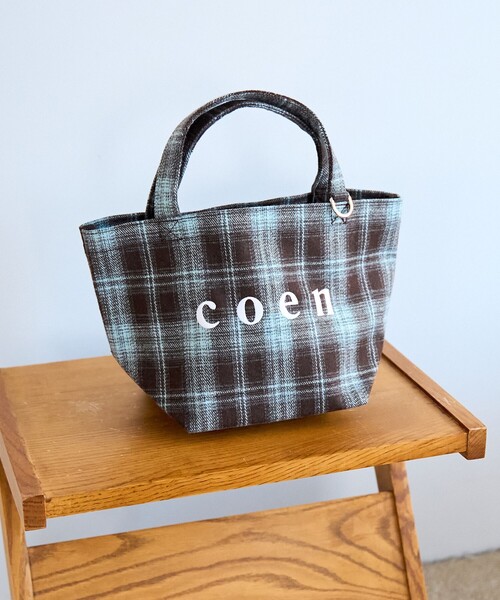 coen(コーエン)の「【一部WEB限定カラー・新素材】coen(コーエン)ロゴ アソートトートバッグ(Sサイズ)(トートバッグ・レディース・オレンジ系その他/ターコイズブルー/ダークブラウン/ベージュ/その他1/その他2/その他3・FREE)」の6枚目の写真