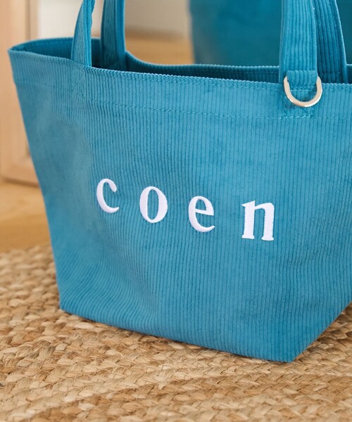 coen(コーエン)の「【一部WEB限定カラー・新素材】coen(コーエン)ロゴ アソートトートバッグ(Sサイズ)(トートバッグ・レディース・オレンジ系その他/ターコイズブルー/ダークブラウン/ベージュ/その他1/その他2/その他3・FREE)」の11枚目の写真
