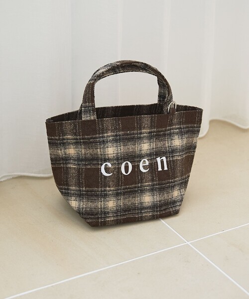 coen(コーエン)の「【一部WEB限定カラー・新素材】coen(コーエン)ロゴ アソートトートバッグ(Sサイズ)(トートバッグ・レディース・オレンジ系その他/ターコイズブルー/ダークブラウン/ベージュ/その他1/その他2/その他3・FREE)」の15枚目の写真