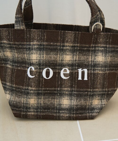 coen(コーエン)の「【一部WEB限定カラー・新素材】coen(コーエン)ロゴ アソートトートバッグ(Sサイズ)(トートバッグ・レディース・オレンジ系その他/ターコイズブルー/ダークブラウン/ベージュ/その他1/その他2/その他3・FREE)」の16枚目の写真