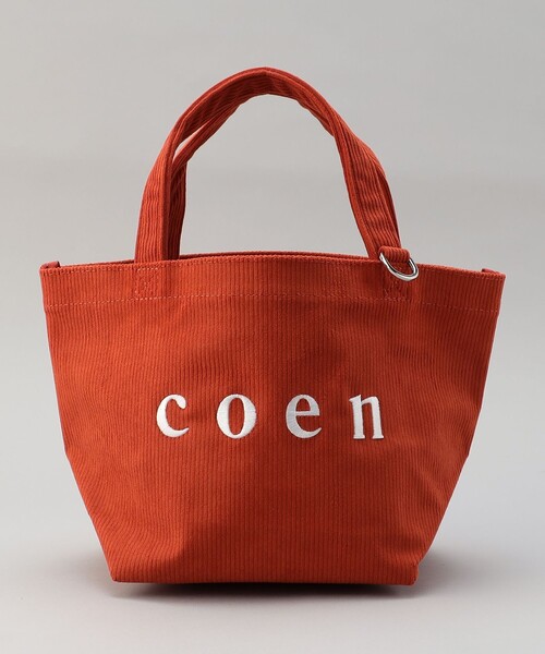 coen(コーエン)の「【一部WEB限定カラー・新素材】coen(コーエン)ロゴ アソートトートバッグ(Sサイズ)(トートバッグ・レディース・オレンジ系その他/ターコイズブルー/ダークブラウン/ベージュ/その他1/その他2/その他3・FREE)」の19枚目の写真