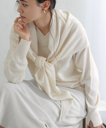 La TOTALITE | 【洗える】ファインメリノウールストールニット(ニット/セーター)