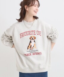 SHOO・LA・RUE（シューラルー）の「グラフィックアソート オーバーサイズ裏毛スウェット（スウェット）」