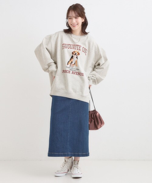 セール】【選べる4柄】グラフィックアソート オーバーサイズ 裏毛