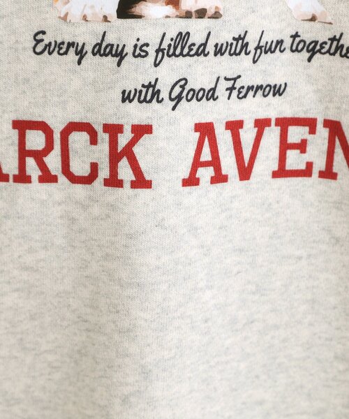 SHOO・LA・RUE（シューラルー）の「【選べる4柄】グラフィックアソート オーバーサイズ 裏毛スウェット（スウェット・レディース・チャコールグレー/グリーン系その他4/ホワイト系3/ピンク系4・00）」の21枚目の写真