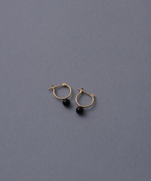 spick and span Lilas 三日月 フープ ピアス　シルバー spick and span Lilas 三日月 フープ ピアス シルバー