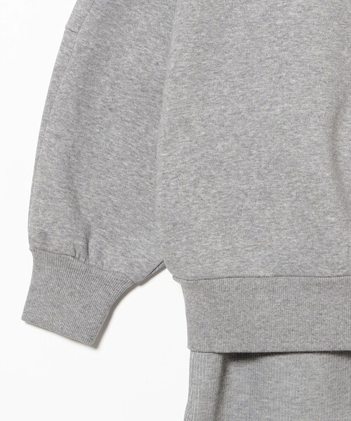 B:MING by BEAMS（ビーミングバイビームス）の「裏起毛カットソー×スカート セット（ワンピース・レディース・ライトグレー/ブラック/ナチュラル・ONE SIZE）」の9枚目の写真