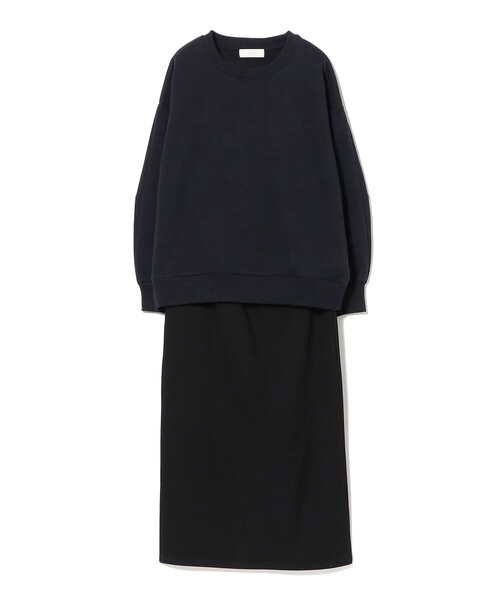 B:MING by BEAMS（ビーミングバイビームス）の「裏起毛カットソー×スカート セット（ワンピース・レディース・ライトグレー/ブラック/ナチュラル・ONE SIZE）」の17枚目の写真